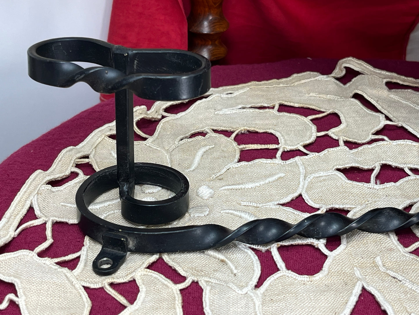 アンティークツイスト装飾・鉄製フック