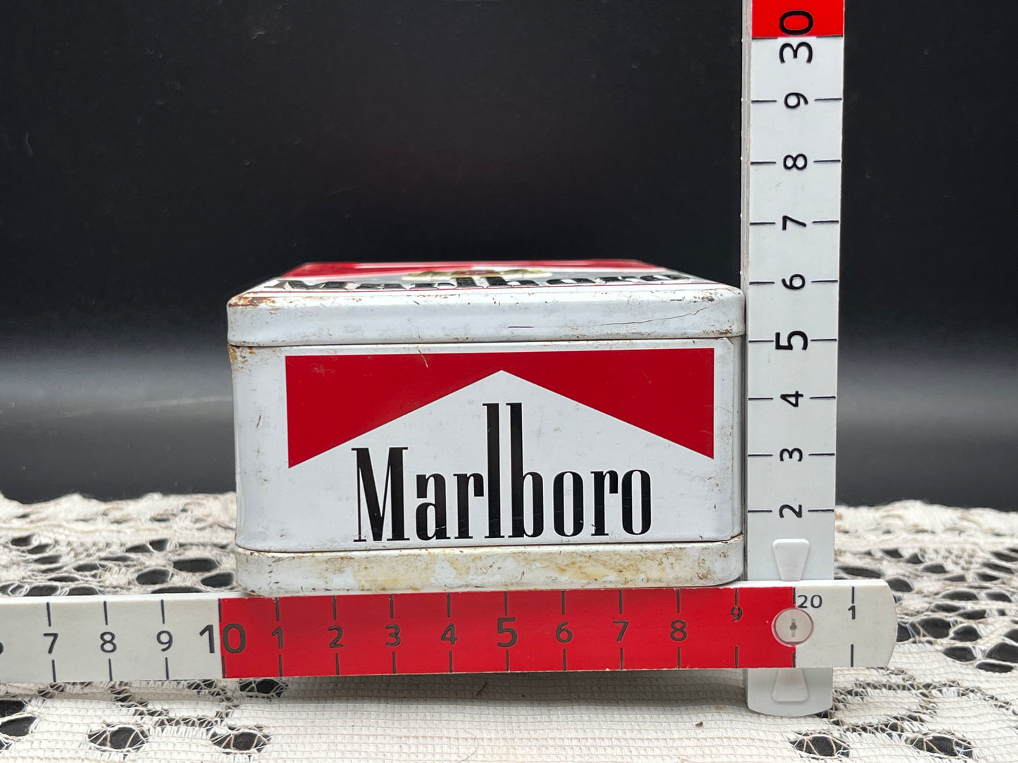 NEW ヴィンテージ マルボロ缶ケース|フランス販売用・オランダ製