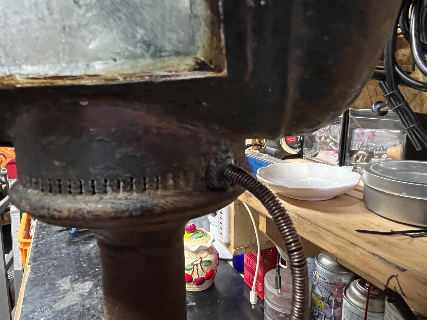 ヴィンテージランタンリメイク照明