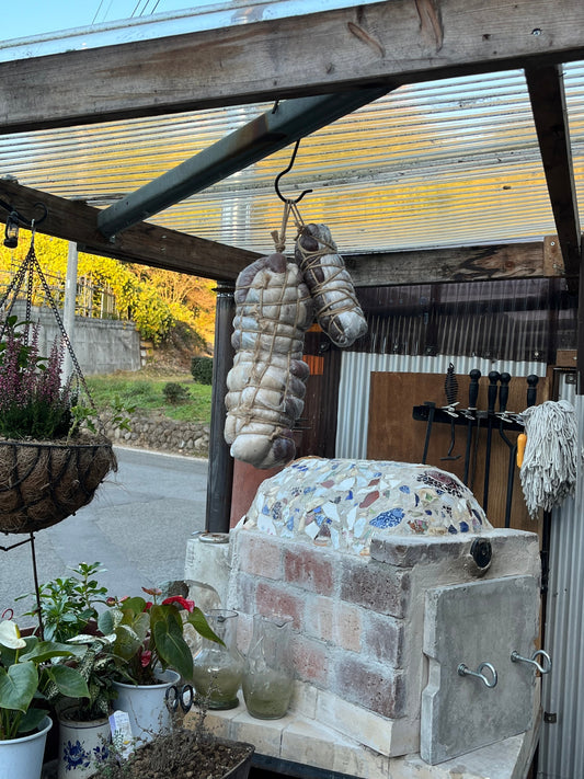 修復・クリーニング作業の合間に