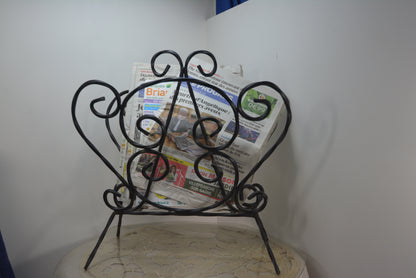 ヨーロピアンスタイル アンティーク雑誌収納ラック