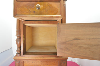 天然大理石　マーブルトップサイドチェスト