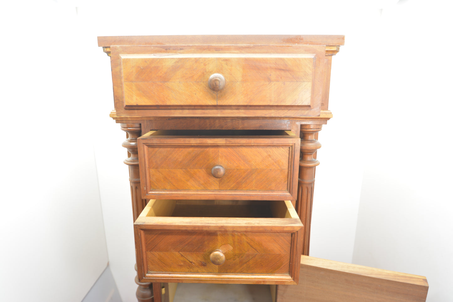 天然大理石　マーブルトップサイドチェスト