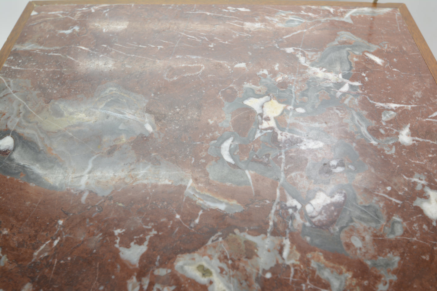 天然大理石　マーブルトップサイドチェスト