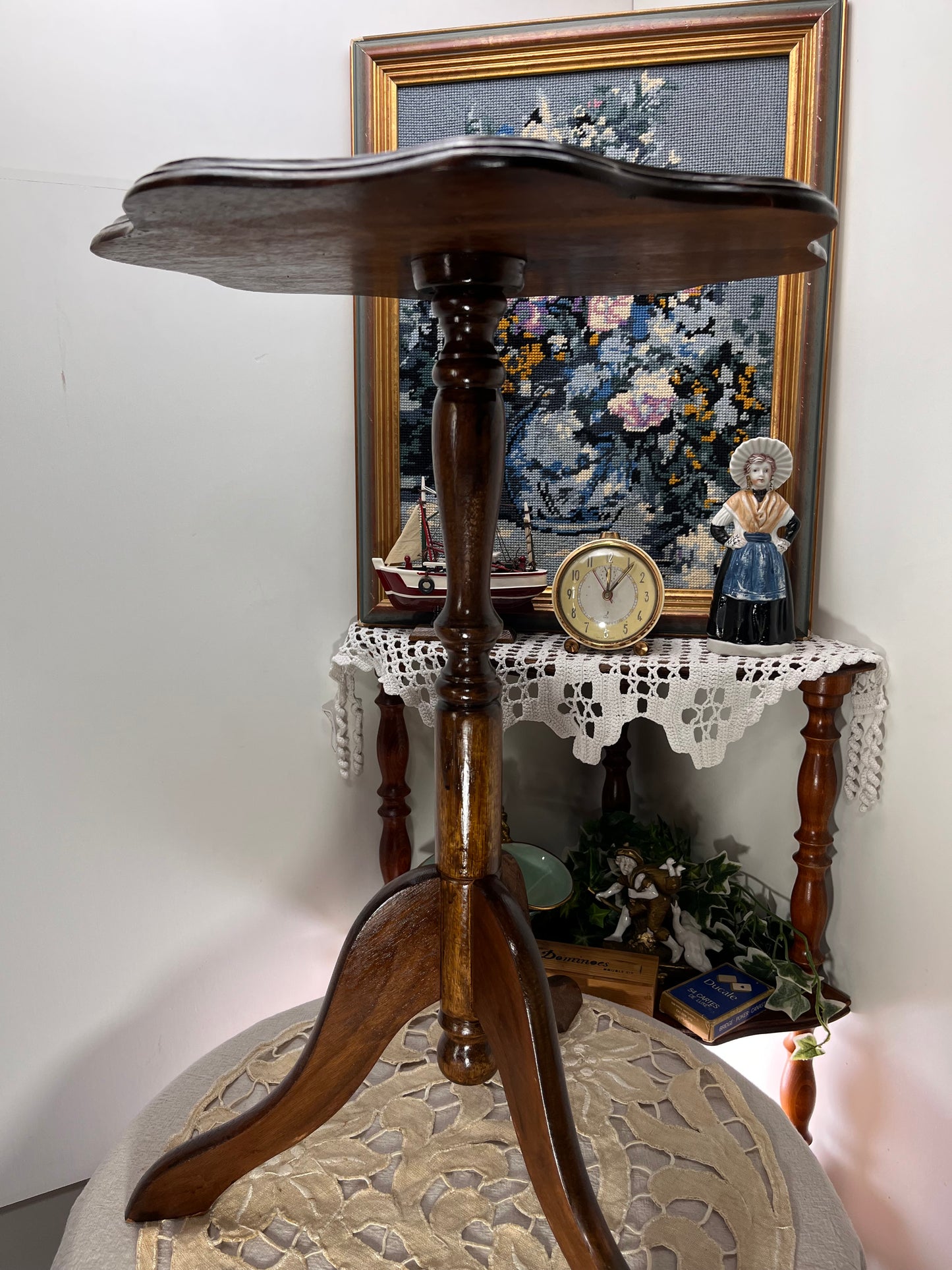 アンティーク ティルトトップテーブル