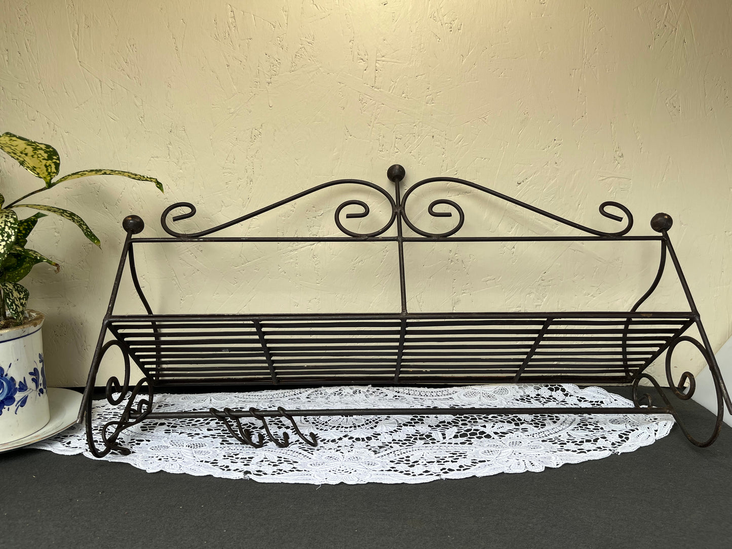 フレンチカントリー風 キッチン＆ガーデン収納棚