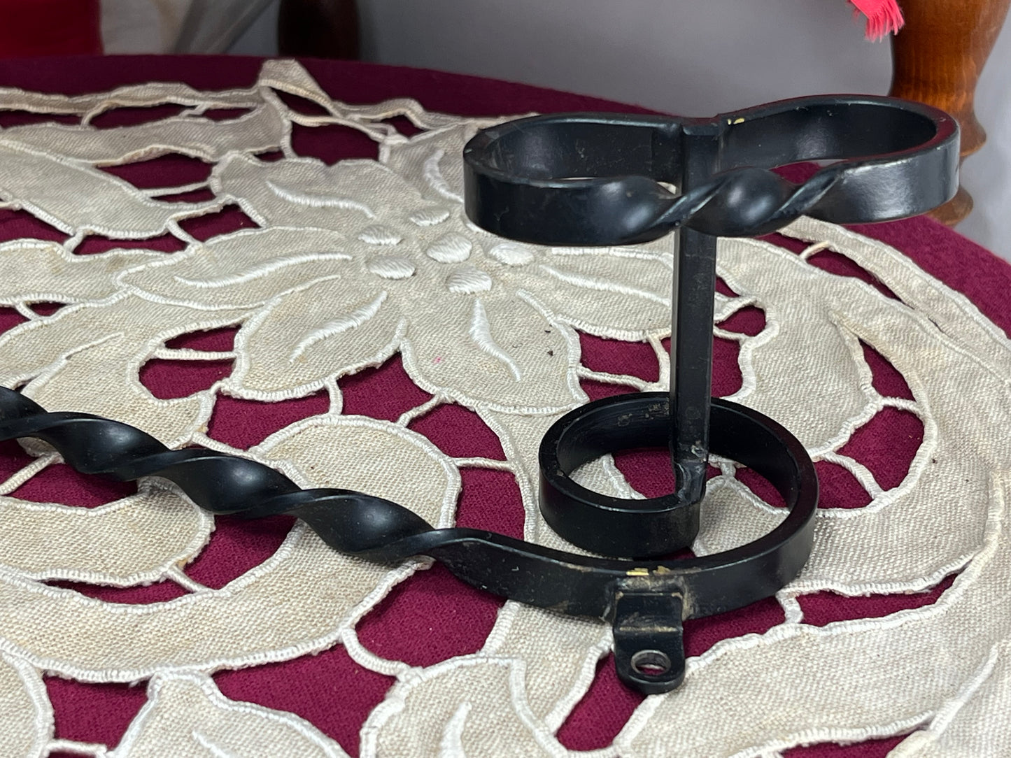 アンティークツイスト装飾・鉄製フック