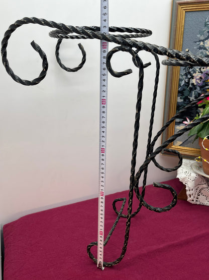 アイアン製三輪車風フラワースタンド／プランターワゴン