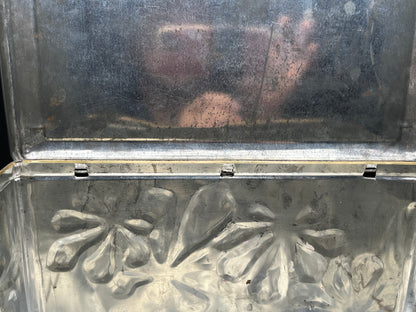 NEW フランス製ヴィンテージ大型ブリキ缶