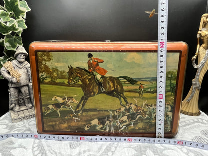 NEW フランス製ヴィンテージ大型ブリキ缶