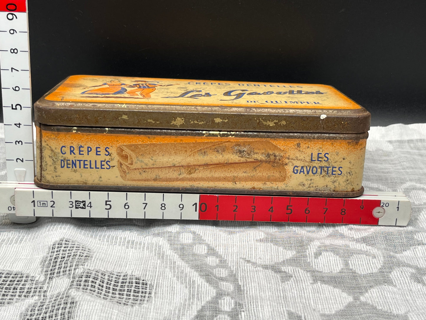 NEW フランス製《Les Gavottes / レ・ガヴォット》ヴィンテージ菓子缶