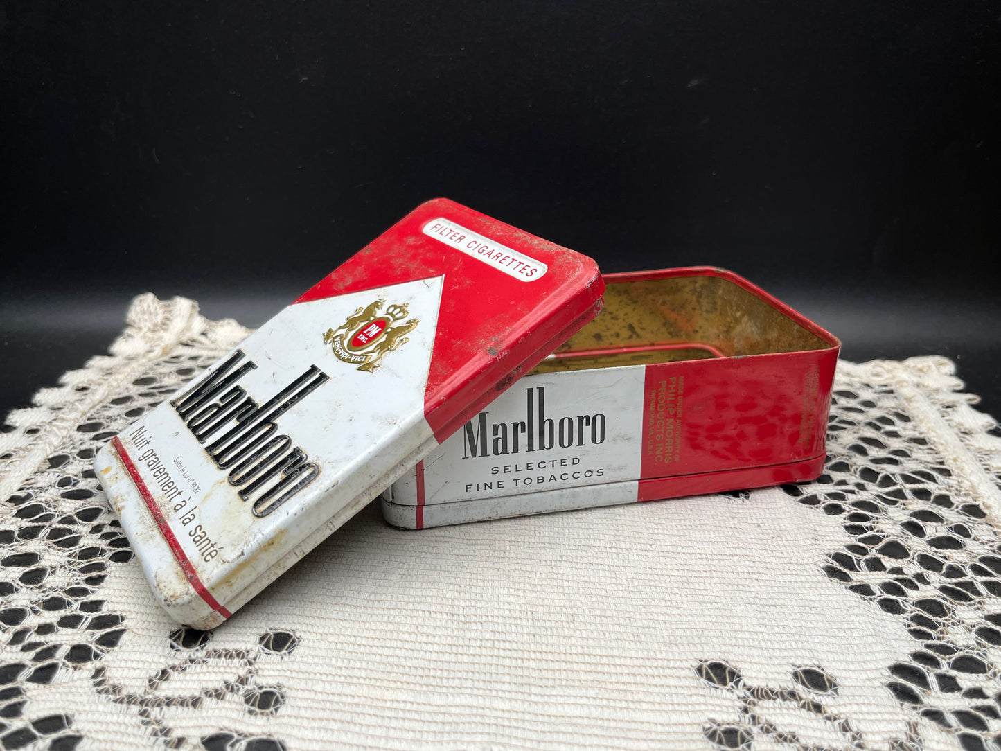 NEW ヴィンテージ マルボロ缶ケース｜フランス販売用・オランダ製