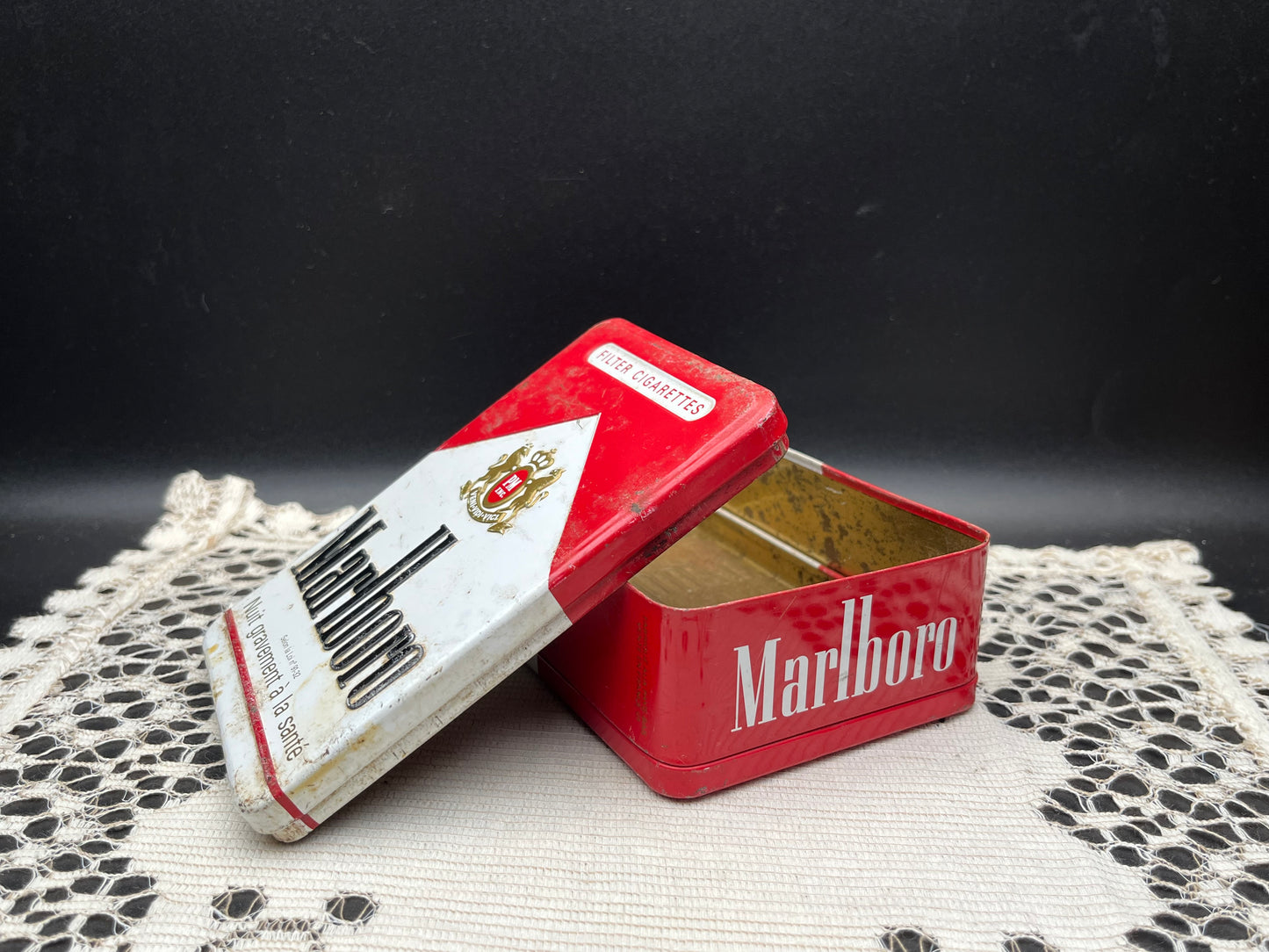 NEW ヴィンテージ マルボロ缶ケース｜フランス販売用・オランダ製