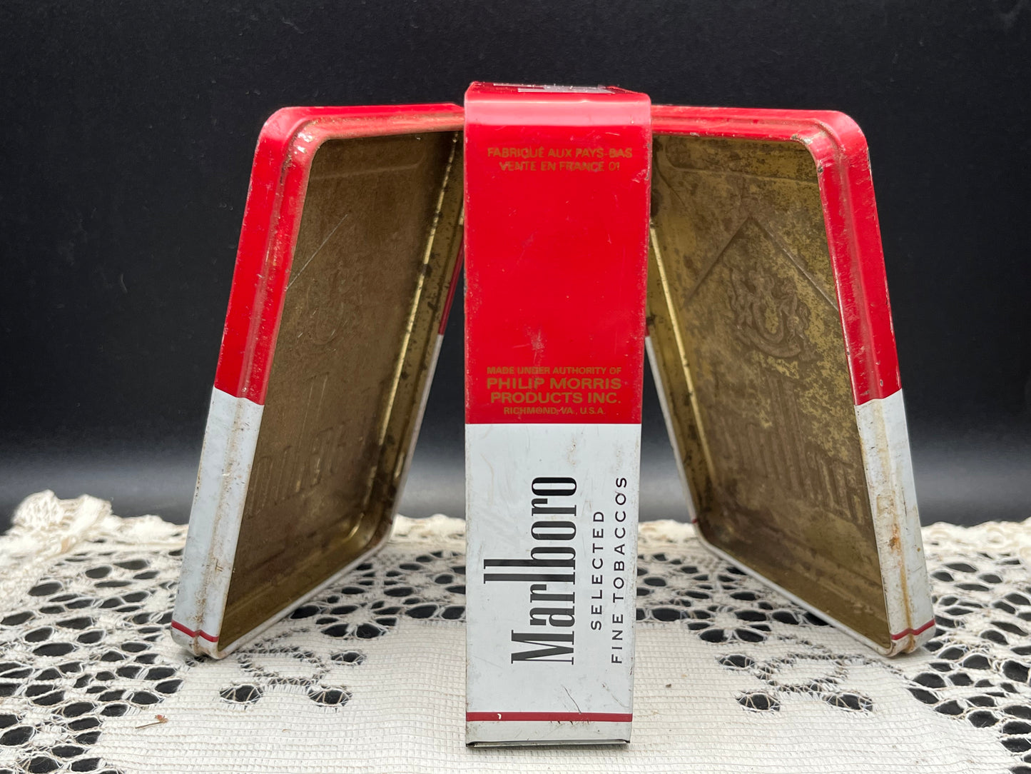 NEW ヴィンテージ マルボロ缶ケース｜フランス販売用・オランダ製