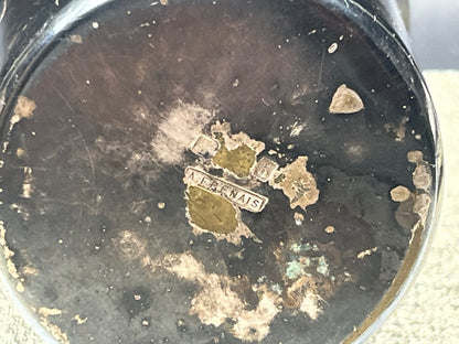 NEW フランス製　アンティーク シルバータンブラー 2客セット 箱付