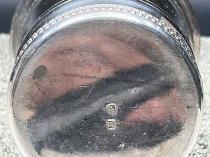 NEW フランス製　アンティーク シルバータンブラー 2客セット 箱付