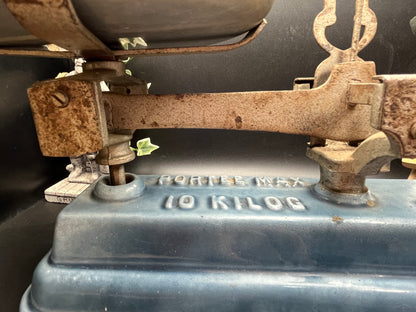 アンティーク 鋳鉄製 天秤／バランススケール 10KILOG刻印
