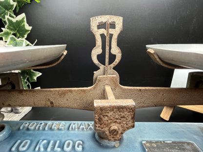 アンティーク 鋳鉄製 天秤／バランススケール 10KILOG刻印