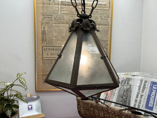 NEW フランスアンティーク アールデコ期  ペンダントライト