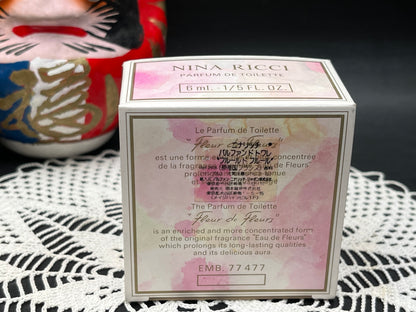 NEWフランス製 NINA RICCI「Fleur de Fleurs」香水 6ml 箱付