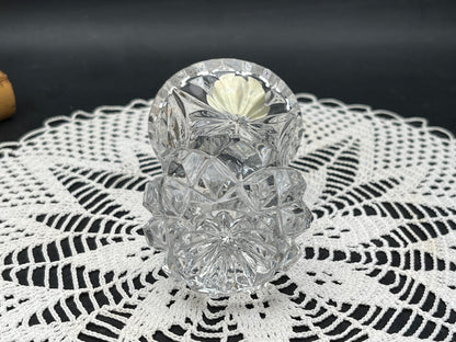 NEW ドイツ製 アンティーク　HOFBAUER 鉛クリスタル 一輪挿し