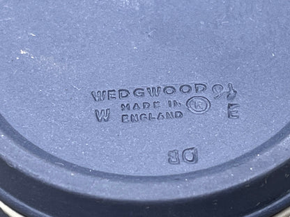 NEW イギリス製 WEDGWOOD ジャスパー カップ＆ソーサー ネイビー