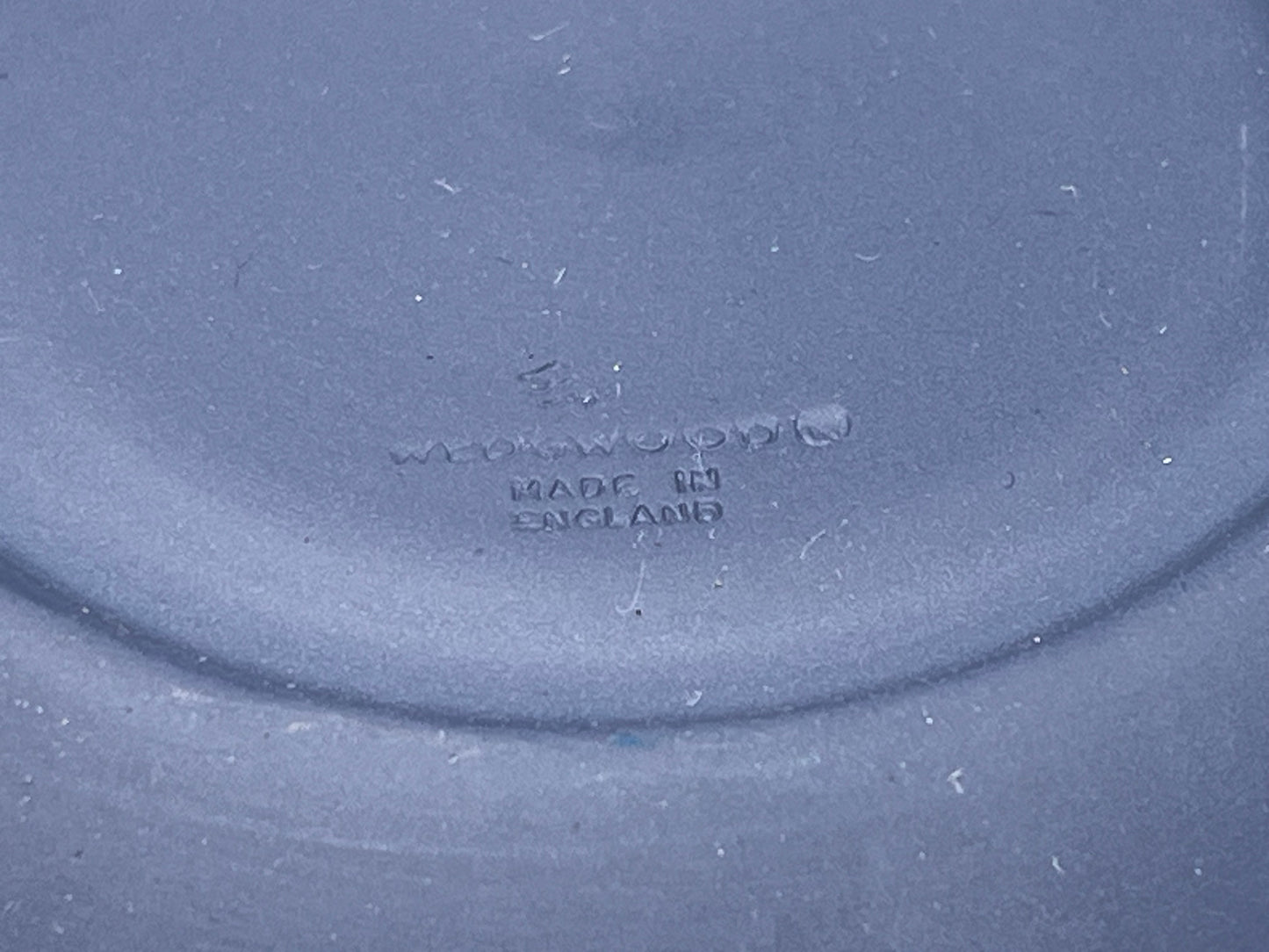 NEW イギリス製 WEDGWOOD ジャスパー カップ＆ソーサー ネイビー