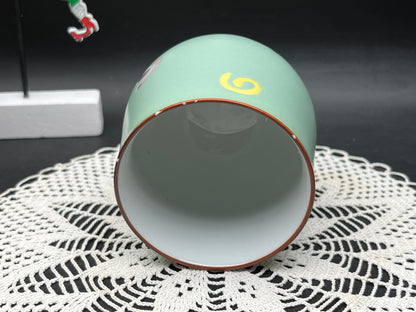 NEW イタリア・ミラノデザイン GIOCO ヴィンテージ湯呑み（ミントグリーン）