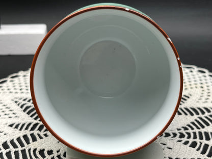 NEW イタリア・ミラノデザイン GIOCO ヴィンテージ湯呑み（ミントグリーン）