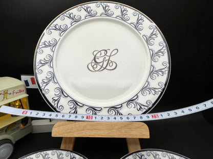 NEW フランス製　Guy Laroche Paris モノグラム プレート3枚セット