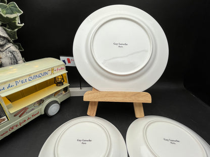 NEW フランス製　Guy Laroche Paris モノグラム プレート3枚セット