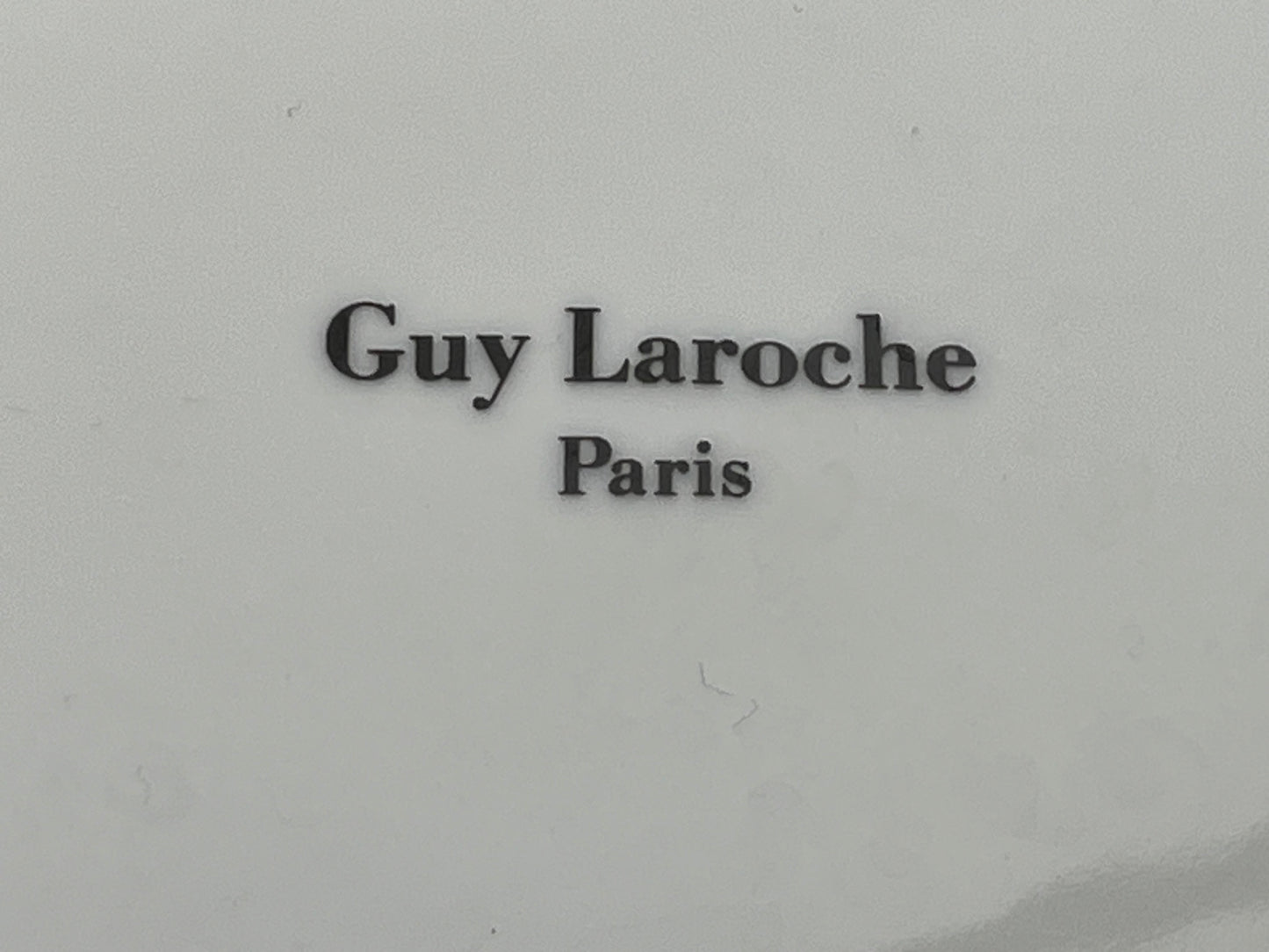 NEW フランス製　Guy Laroche Paris モノグラム プレート3枚セット